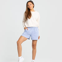 Comfort Oversized Long Sleeve T-Shirt | Sand