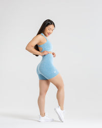 Move Seamless Shorts | Blue Marl