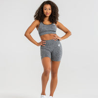 Move Seamless Shorts | Grey Marl
