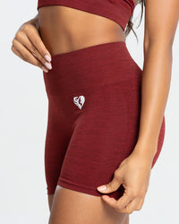 Move Seamless Shorts | Ruby Red Solid