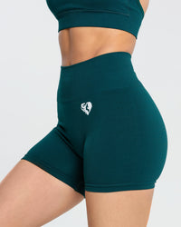 Move Seamless Shorts | Smaragd Green Solid