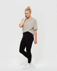 Comfort Oversized Short Sleeve T-Shirt | Buff