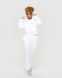 Comfort Oversized Joggers | White