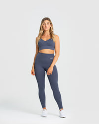 Hold High Support Sports Bra | Space Grey