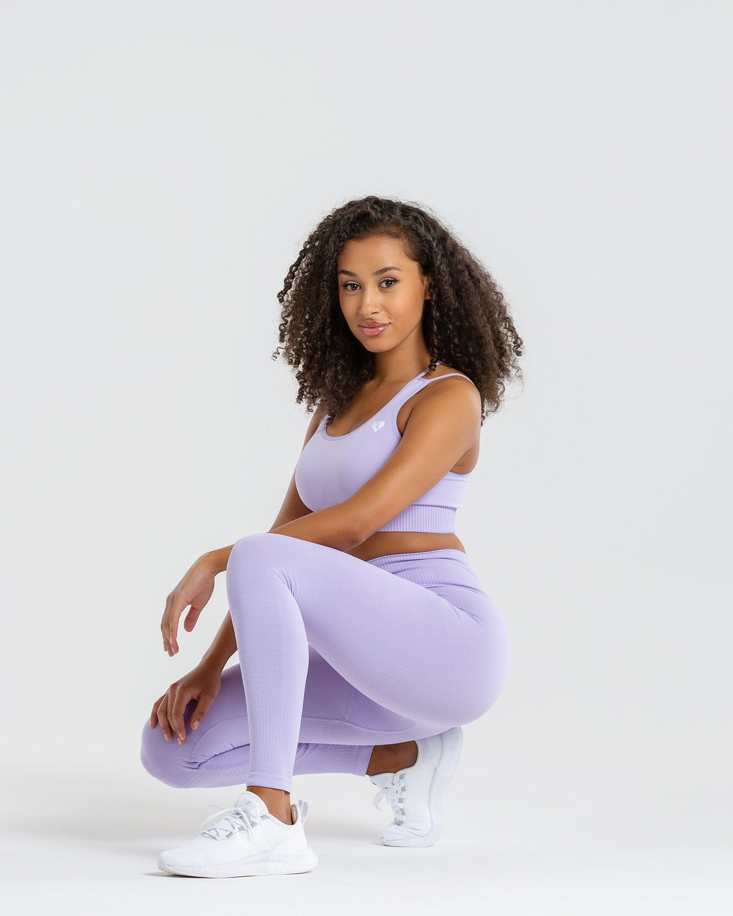 Power Seamless Sports Bra | Lilac