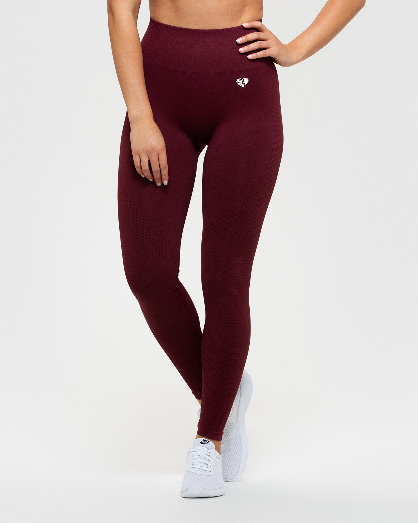 Power Seamless Leggings | Dark Cherry