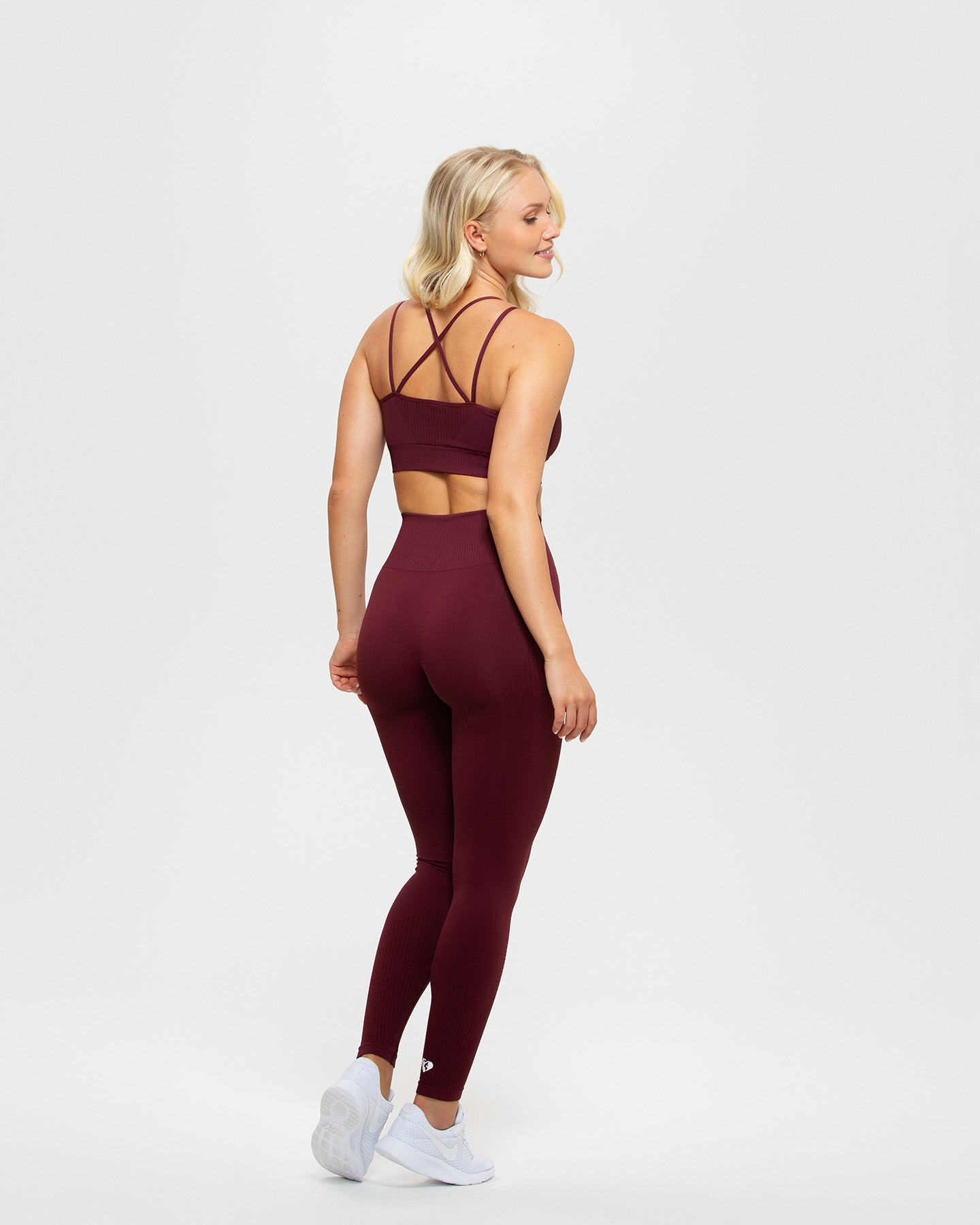 Power Seamless Leggings | Dark Cherry