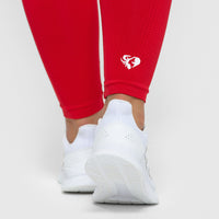 Power Seamless Leggings | Red