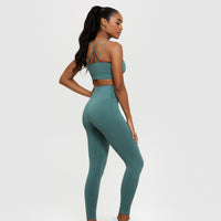 Power Seamless Leggings | Sea Pine