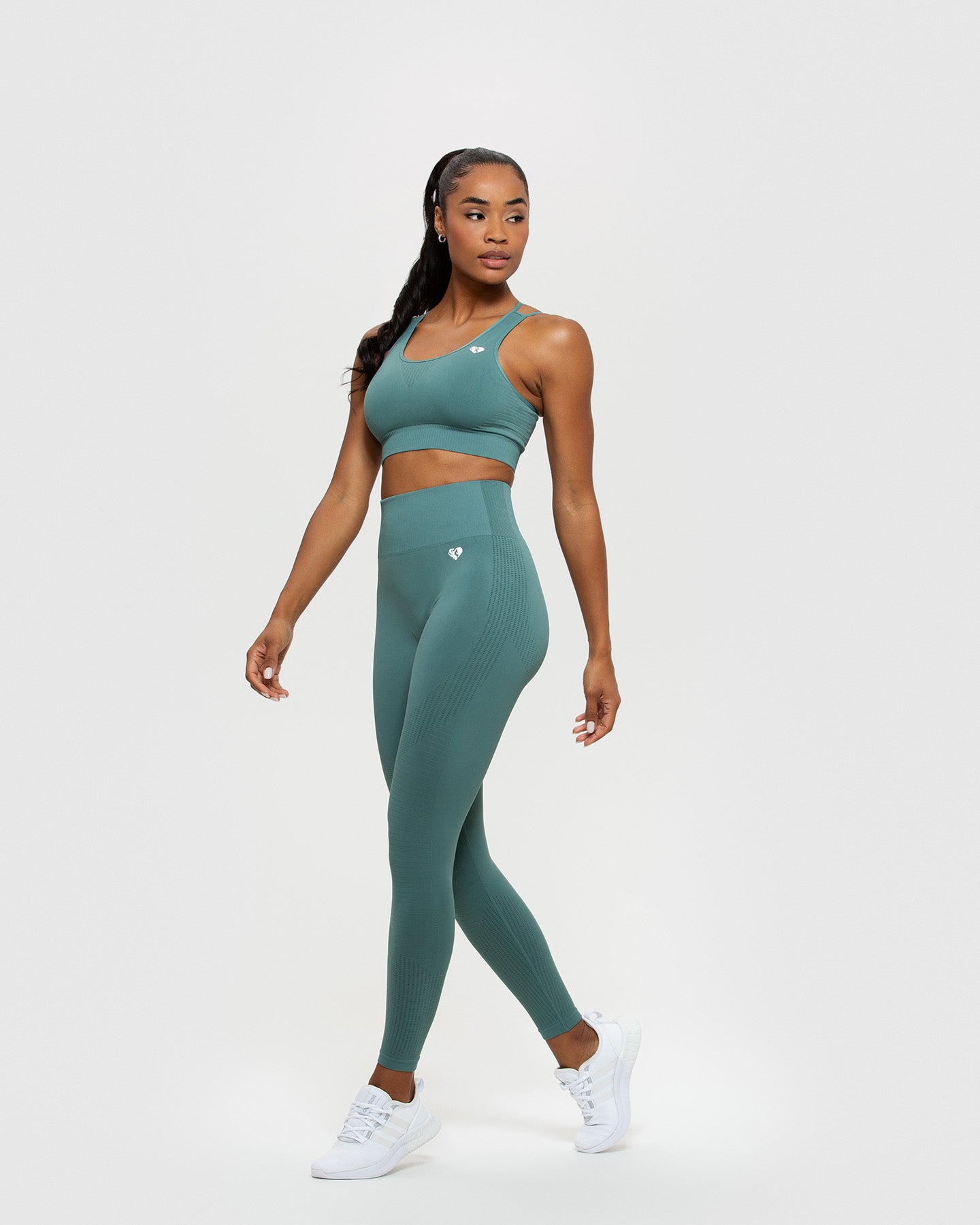 Power Seamless Leggings | Sea Pine