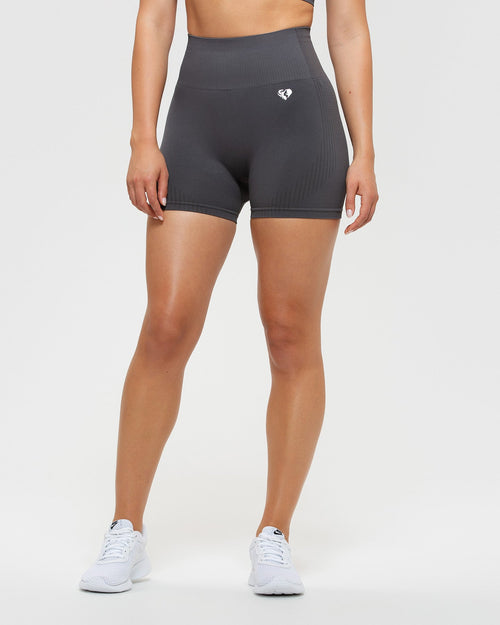 Power Seamless Shorts | Graphite