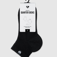 Quarter Socks (1PK) | Black