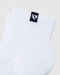 Quarter Socks (1PK) | White