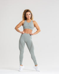 Renew Seamless Leggings | Mud Green