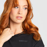 Comfort Oversized Short Sleeve T-Shirt | Black